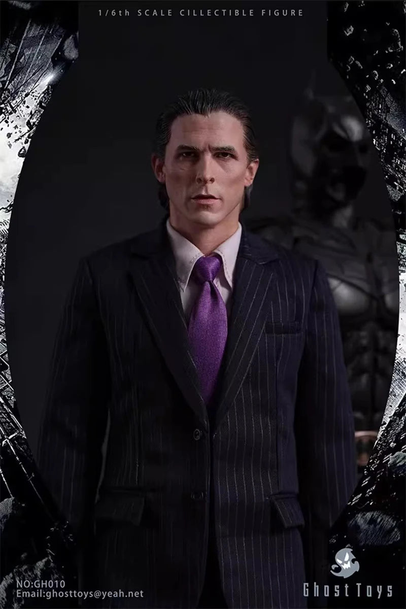 Ghost Toys 1/6 Collectible GH-010 Bruce Wayne GH-011 Super Hero Reporter Clark Kent 12“ Action Figure Full Set Model