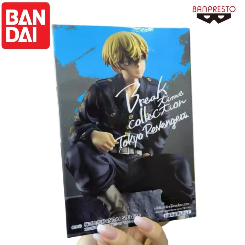In Stock Original Bandai Banpresto Tokyo Revengers Break Time Collection Vol.4 Matsuno Chifuyu Garage Kit Model 100% Genuin