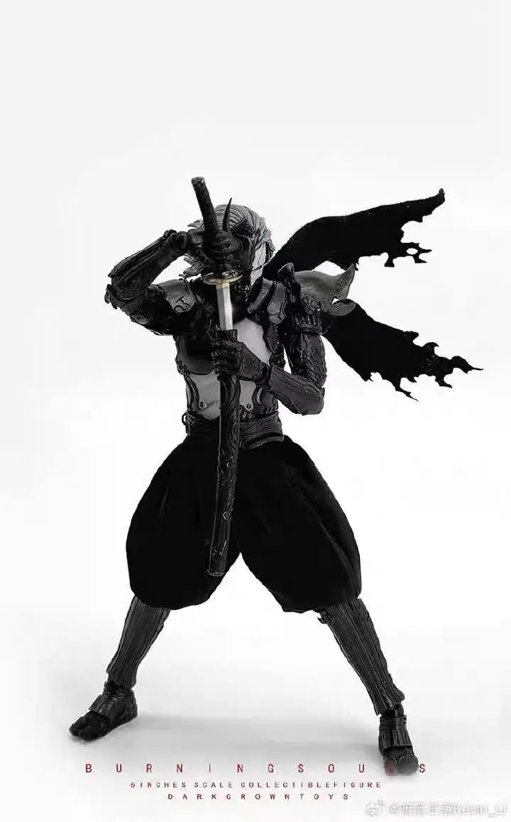 【Original】Darkcrowntoys Dark Crown BURNINGSOULS Ghost Version 1/12 Action Figure Model Toy