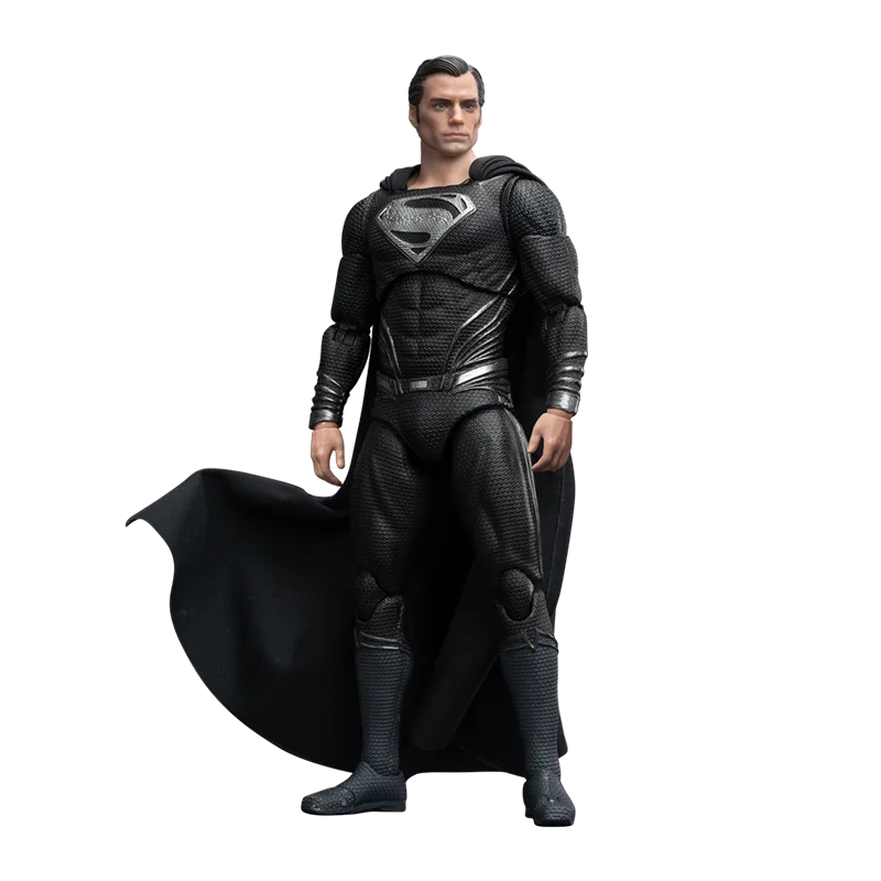 FondJoy Black Superman 2.0 1/9 DC Action Figure Justice League Figures Surprise Gift Collect Toys Desktop Moveable Model Toys