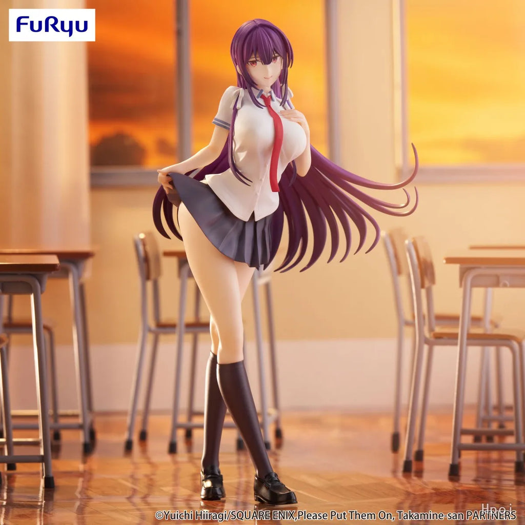 Оригинални FuRyu Haite Kudasai Takamine-san Takamine Takane PVC аниме фигурки фигурка модел играчки
