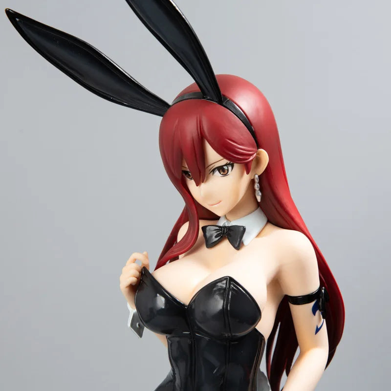 Anime FAIRY TAIL Erza Scarlet Standing posture Action Figure PVC Model statue Toys Doll Desk Decor Collectible Gifts boxed