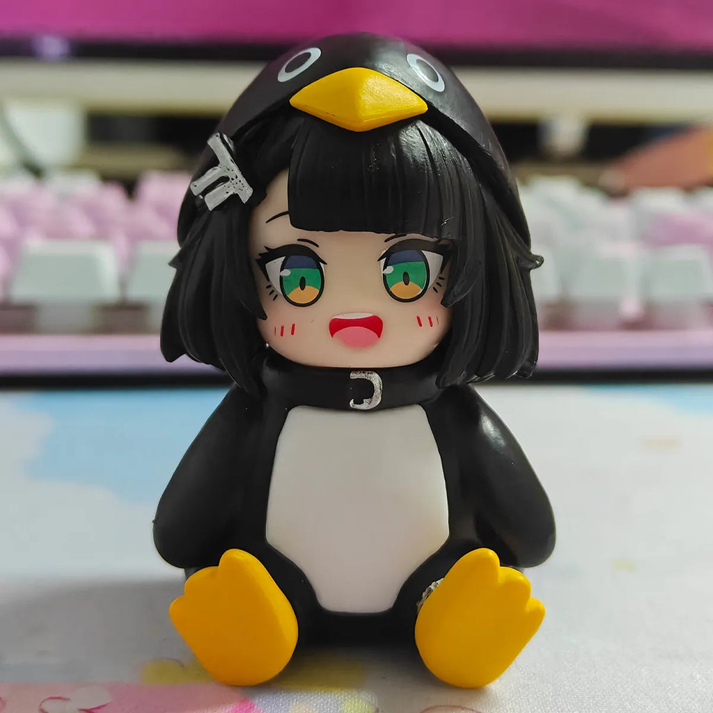 Gugu Gaga Little Penguin 6cm PVC Cosplay Pengmin Figure - Anime Desk Display Model Collection Birthday Gift