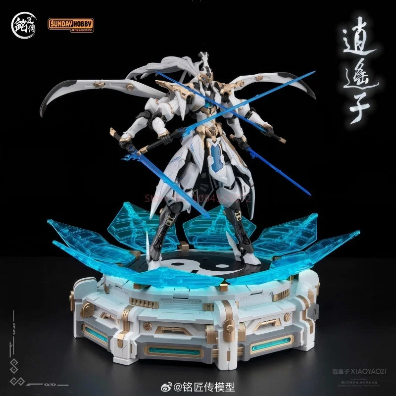 [Auf Lager] Mjz Modell Xiao Yao Zi Spielzeug Xiaoyaozi Montagemodellbausatz Legierungsskelett Actionfigur Mecha Roboter Geschenke