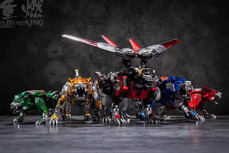 In Stock REBORN 01 BEASTKING Beast King GoLion Movability Model Toys 40cm Oversize Lion fit toy Mecha