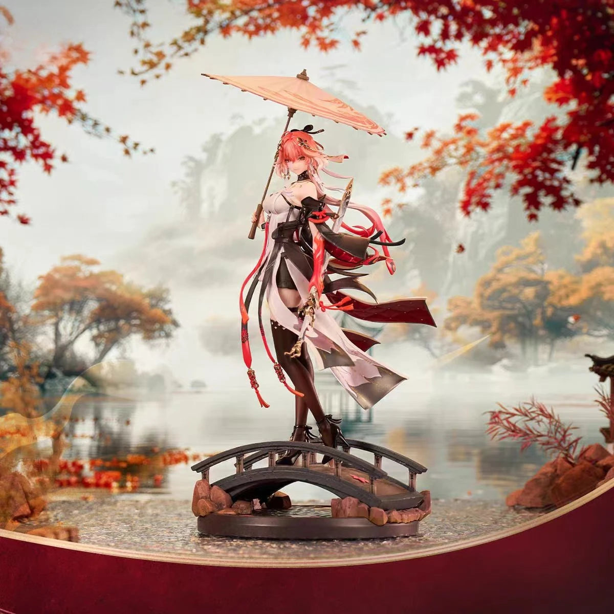 【Presale】Wuthering Waves Game Character Sculpture Changli Anime Figurine Action Statue Figures Cartoon Collectible Model Toy