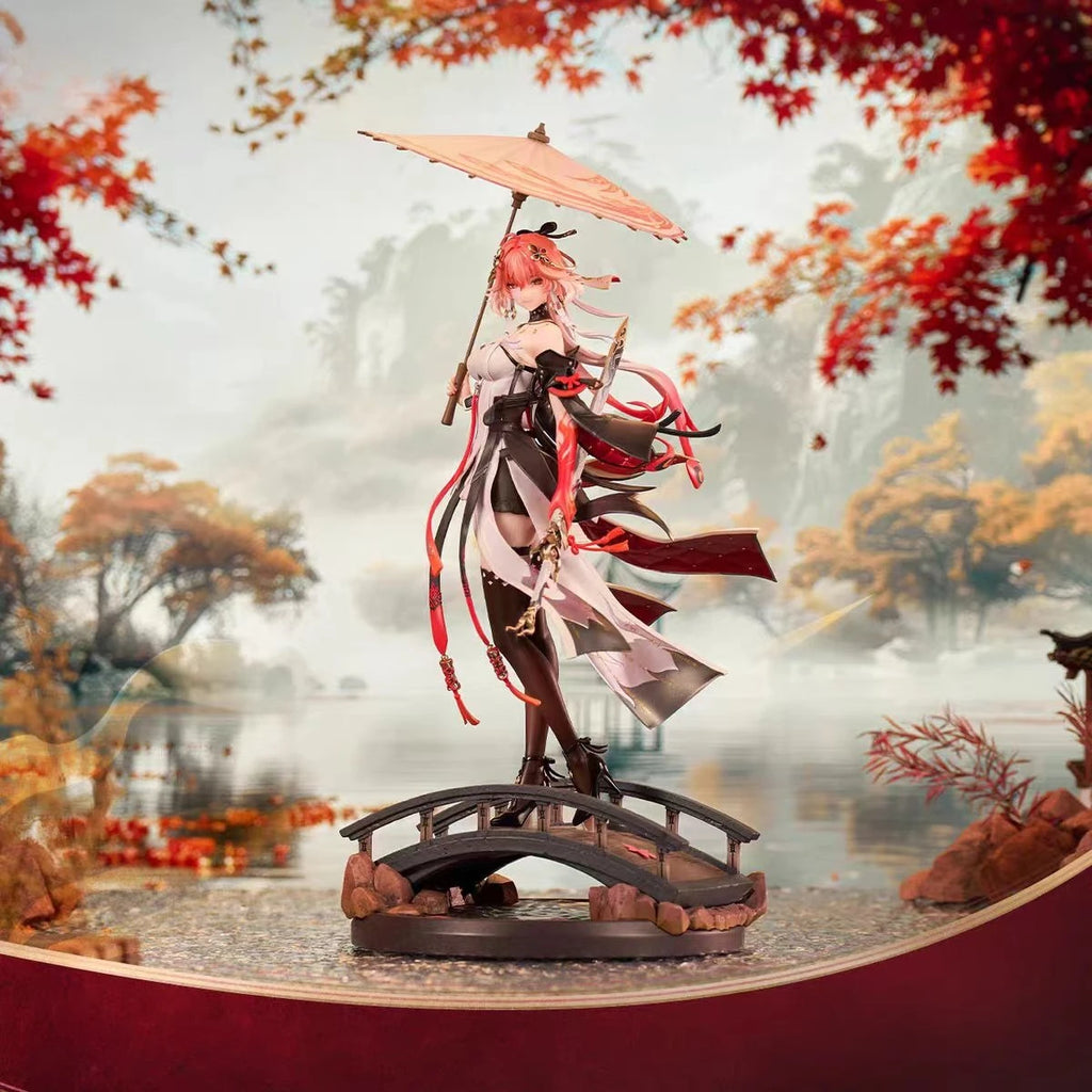 【Presale】Wuthering Waves Game Character Sculpture Changli Anime Figurine Action Statue Figures Cartoon Collectible Model Toy