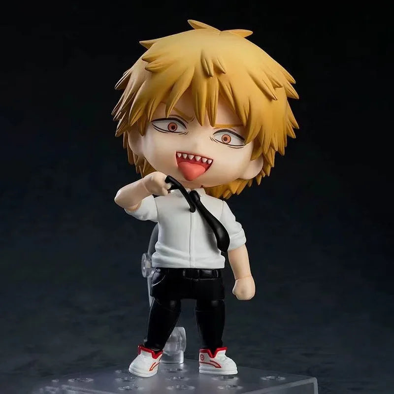 Gsc Nendoroid Chainsaw Man Denji 1560 Power 1580 Action Figures Face Swap Collectible Q Version Figurines Desktop Display Decor