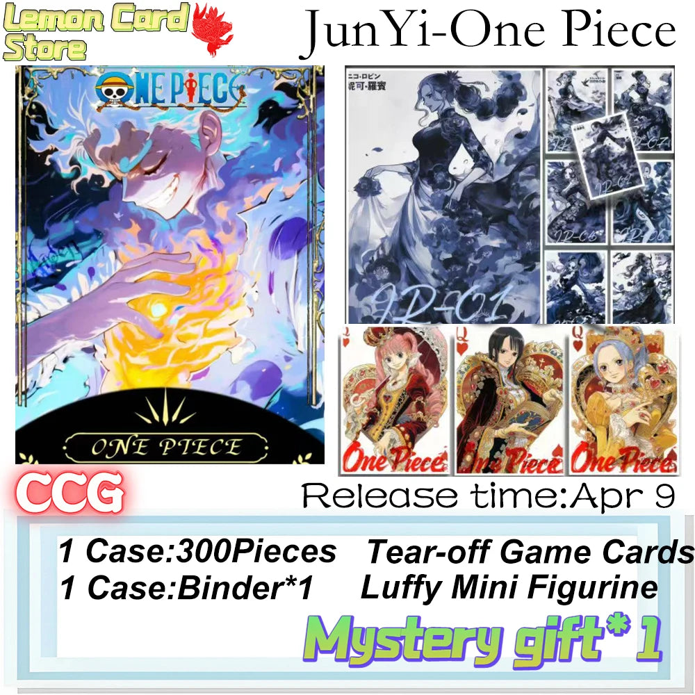 Wholesale 2026 New Junyi Culture One Piece Tear & Reveal Trendy Collectible Cards, Holiday Gift Set