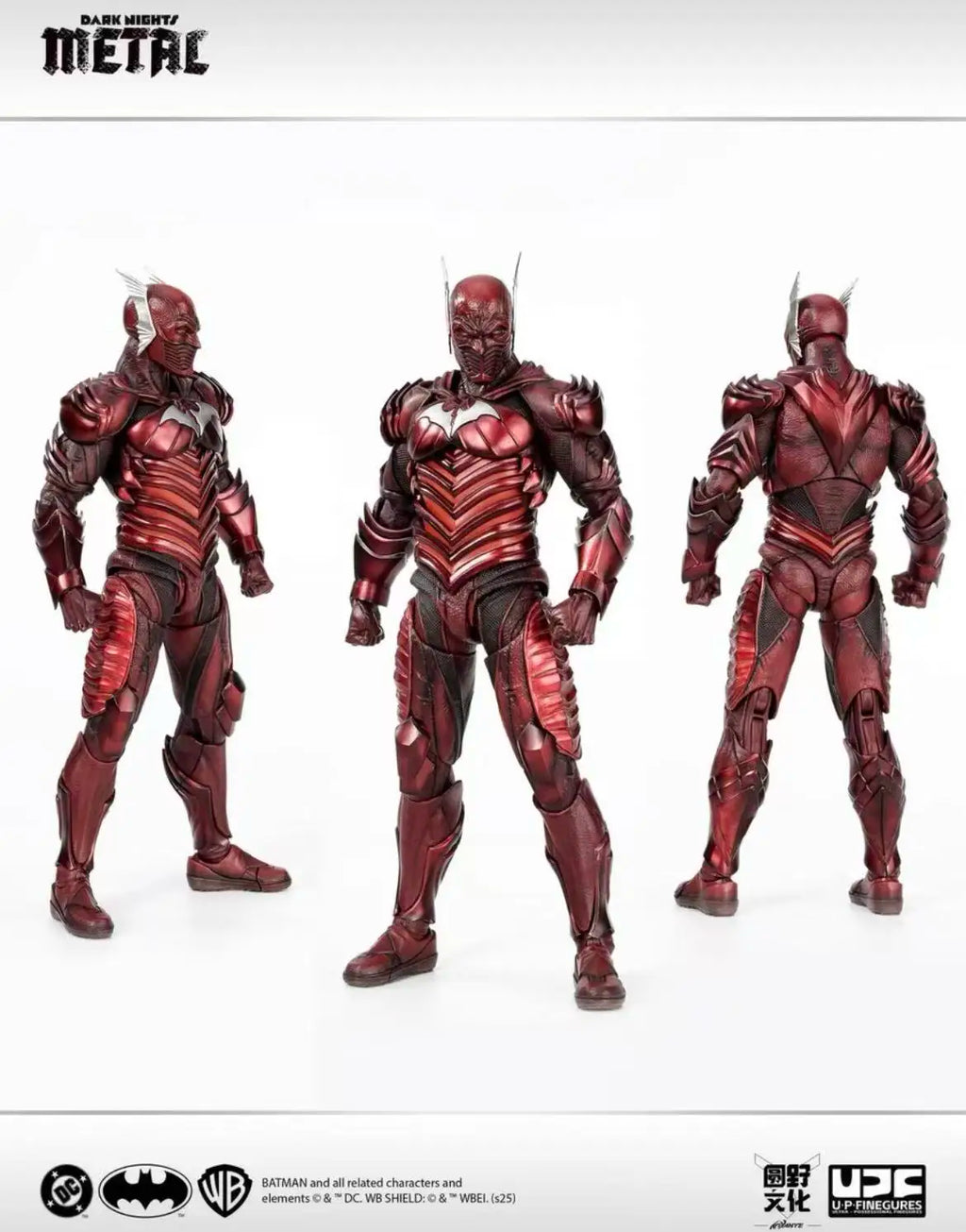 New in Stock Lpzz Red Death U-P-Finegures 1/12 Dark Knight Red Death Action Anime Character Gift Toy