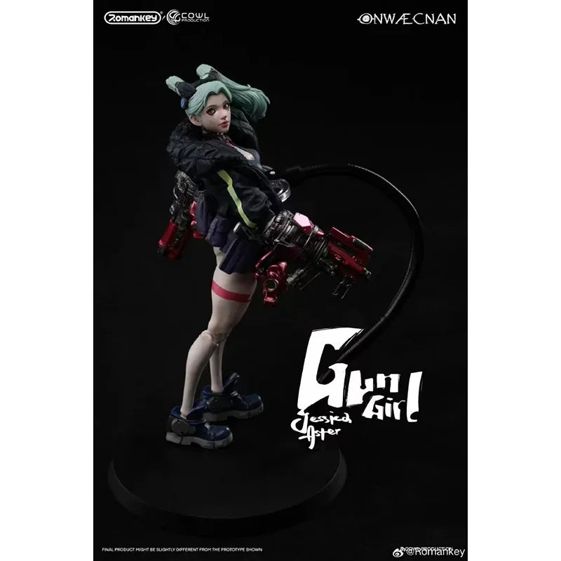 Original Romankey Manipple Studio Rebecca Cloth Body Set Gun Girl Mr.S Journalist Windbreaker Set Deluxe Edition Toys