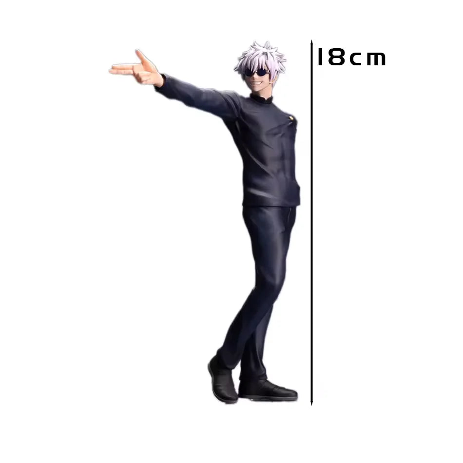 18cm Jujutsu Kaisen Anime Figure Noodle Stopper Satoru Gojo Action Figure Geto Suguru Figurine PVC Adult Collection Model Toys