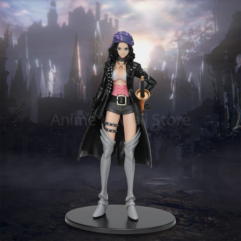 Anime One Piece Figure Theater Edition DXF Nico Robin PVC Action Figures Cartoon Collection Model Toy Children Kids Gifts