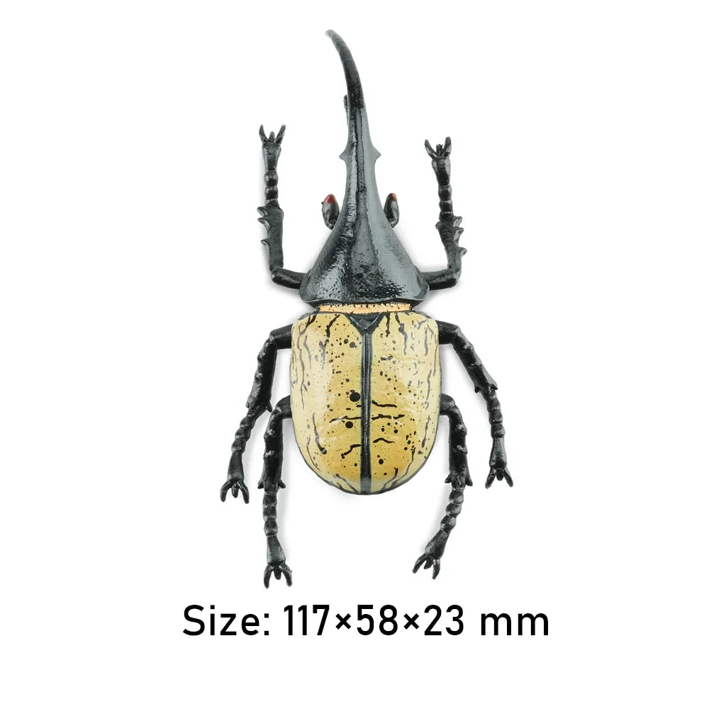Toymany Simulation Insect & Beetle Wasp Animal Model Toy Mini Figures Dolls Action Figurines Toys Children Gift Cake Decor