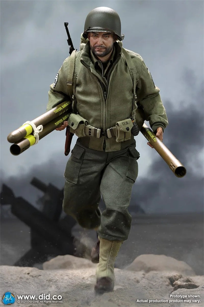 DID A80150 Scale 1/6 WWII U.S. Army Ranger Rescue E Mike Moveable Action Figures For Fan Gift Collect 1/6