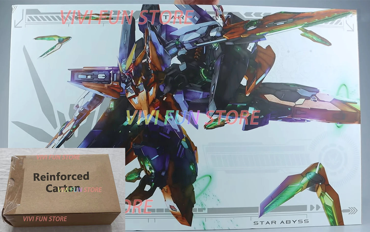 In Stock IRON TOYS TC-004 STAR ABYSS 1/100 Assembly Model Collection Toys PROTOTYPE TEST ROBOT Mecha Harute GN-011