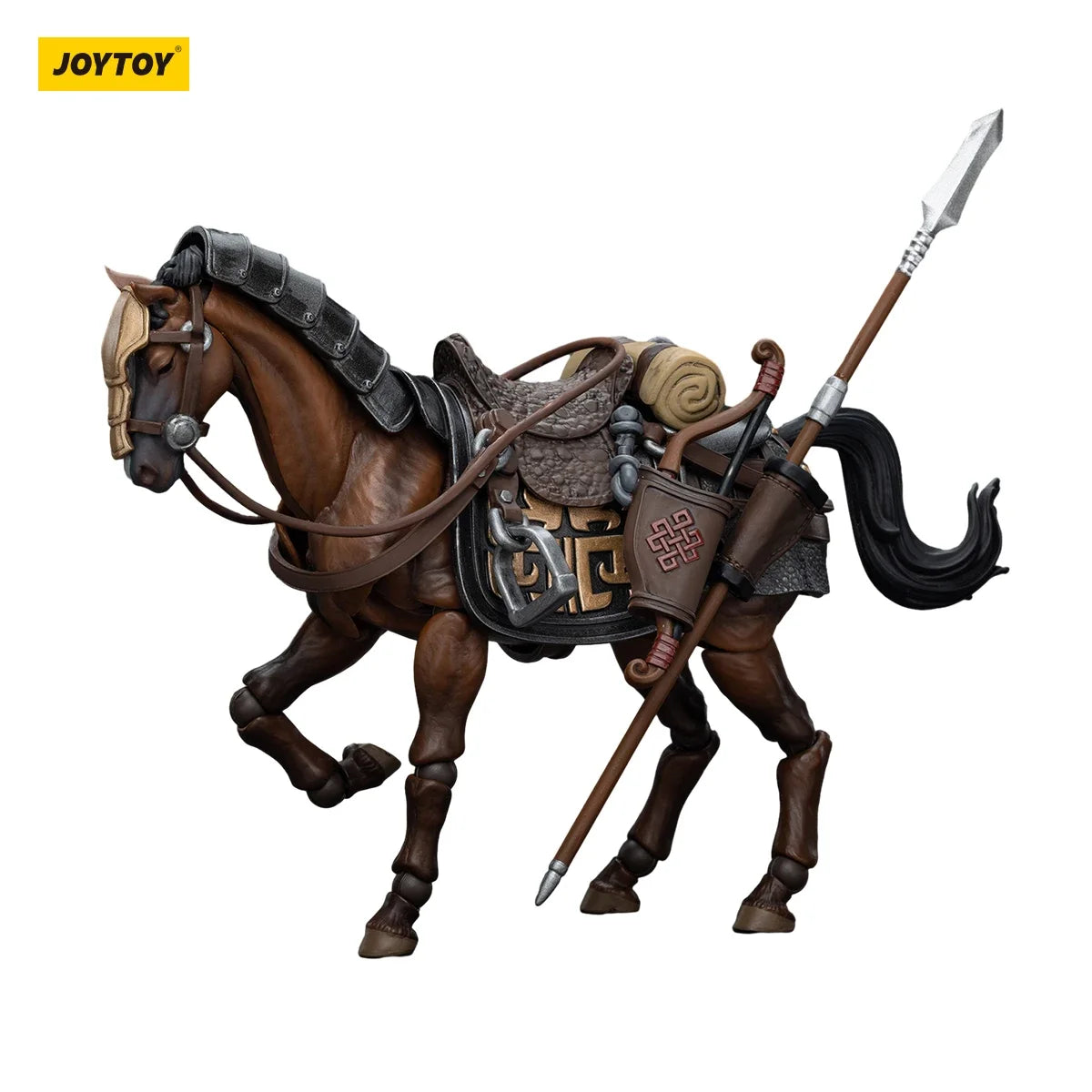【MT】JOYTOY Dark Source Jiang Hu Northern Hanland Empire White Feather Armored Horse Toy 1/18 Action Figure
