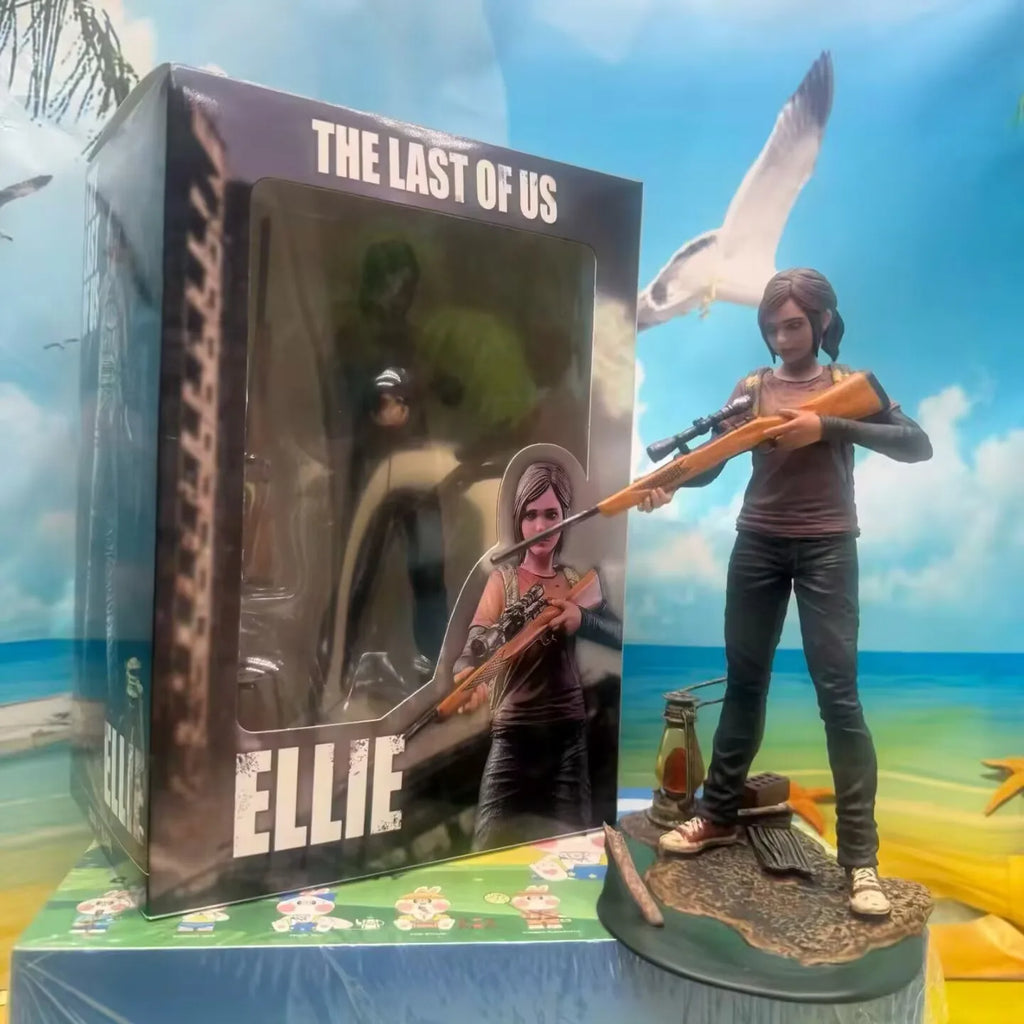 In Stock Anime The Last Of Us Figure Ellie Williams Action Figures Joel Miller Figurine Pvc Doll Desk Decora Statue Collection
