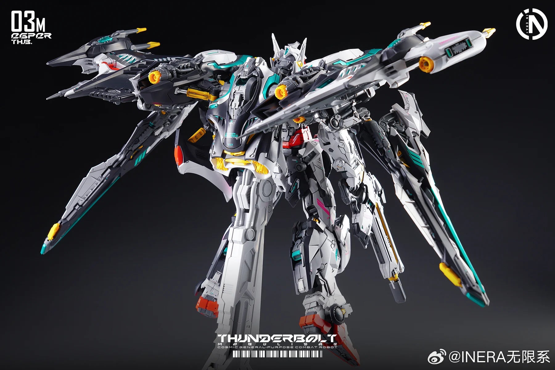 IN ERA + THUNDERBOLT MOBULIDAE 1/100 MG Assembly Model Kit Ver Special RMD Color Collection Action Figures Model TOY
