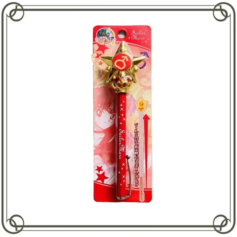 【IN SHELF】Sailor Moon 20th Anniversary Transformation Pen Anime Action Figures Model Kids Toy