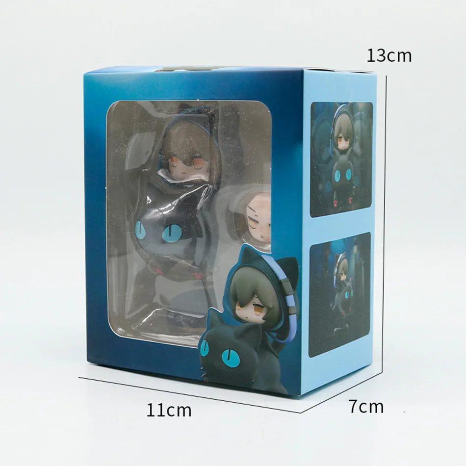 Hot Sale APEX-TOYS Arknights Happy Shake Phantom Q-version 10CM PVC Wobbler Anime Figure Collectible Gift Box for Boys Fans