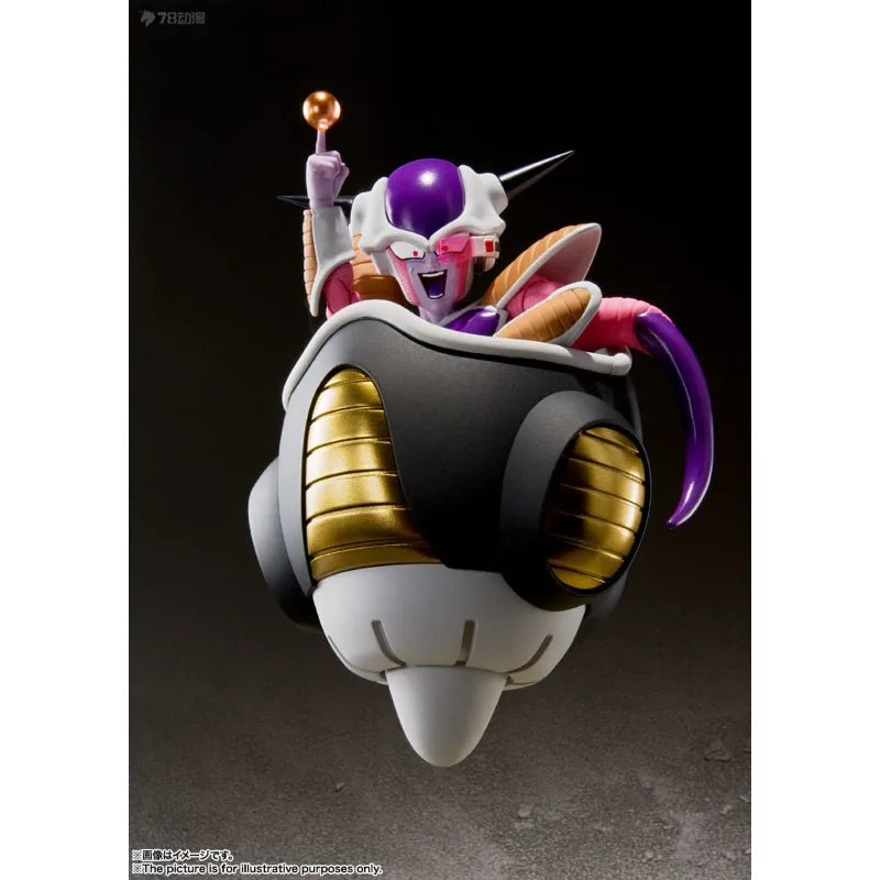 BANDAI Genuine S. H. Figuarts Series Movable Toys Dragon Ball Series Frisa First Form Suspension Cabin Finished Product Model