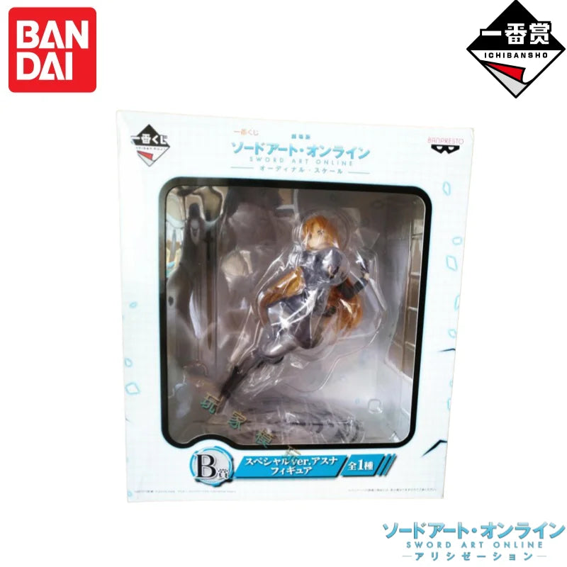Original Banpresto Anime Characters Sword Art Online Movie Asuna Pretty Garage Collectible Ornaments Model Toys
