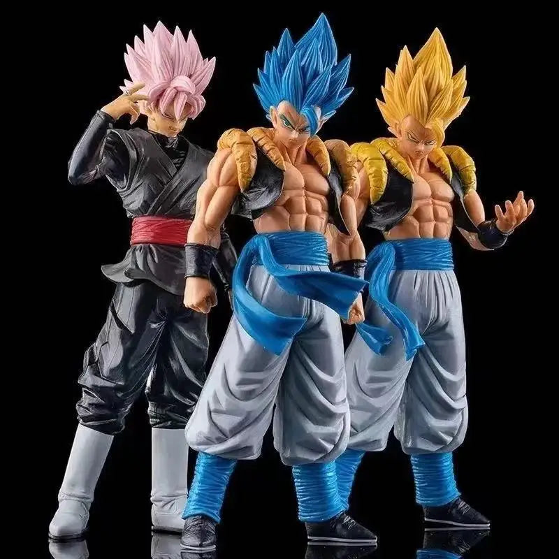 31CM Dragon Ball Z Super Saiyajin Der Pfirsichblaue Gogeta PVC Actionfigur Modell Spielzeug Desktop Decoraction Kinder Geburtstagsgeschenk