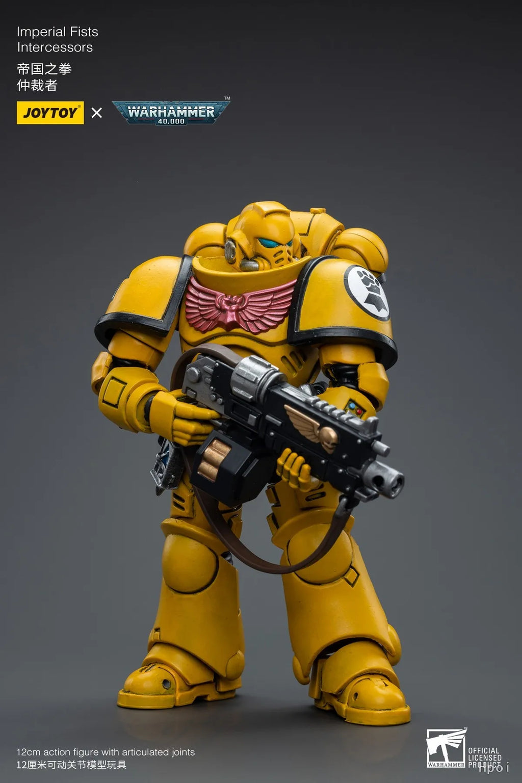 【In Stock】JOYTOY Warhammer 40K Space Wolves Imperial Fists Ultramarines Blood Angels Intercessors 1/18 Action Figures Toys