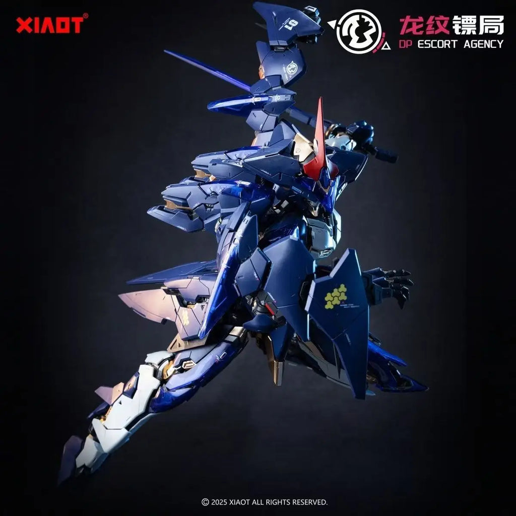 In Stock XIAOT LING YAO Assembly Model Kit 1/100 DP-H01 Dragon Mark Agency Instruction Manual Action Figure Robot ABS Toy