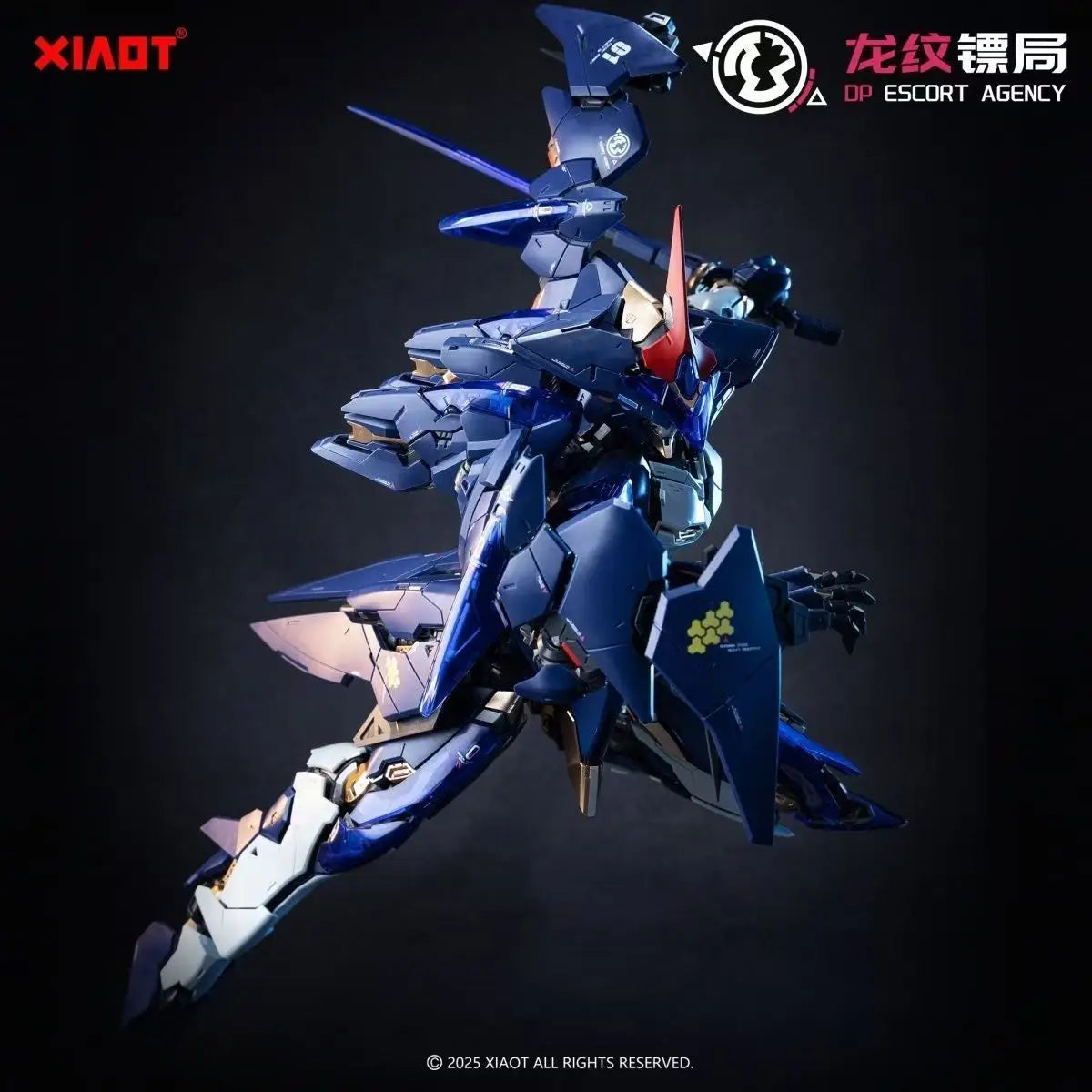 In Stock XIAOT LING YAO Assembly Model Kit 1/100 DP-H01 Dragon Mark Agency Instruction Manual Action Figure Robot ABS Toy