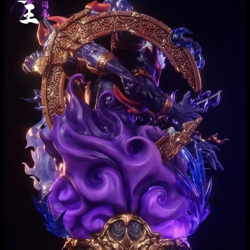 One Piece Anime Figur Lx Sauron Handgefertigter König Hölle Yan Mo Luo Luo Noah Modell Statue Dekoration Wohnaccessoires Weihnachtsgeschenk