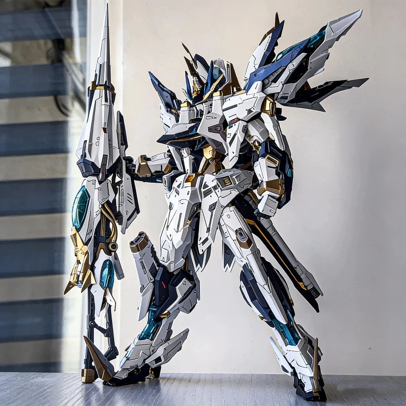 Infinity Nova 1/100 Aurora In Era Pmd Action Figures Alloy Die Casting Frame Mecha Model Kit Assembly Toy Desktop Ornament Gifts