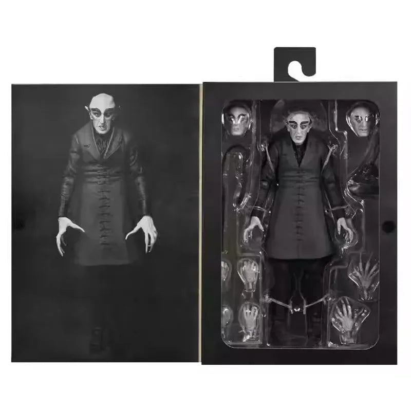 Nosferatu Ultimate Action Figure Toys Anime NECA Count Orlok Black & White Figuras 7-Inch Collection Movable Model Doll Gift