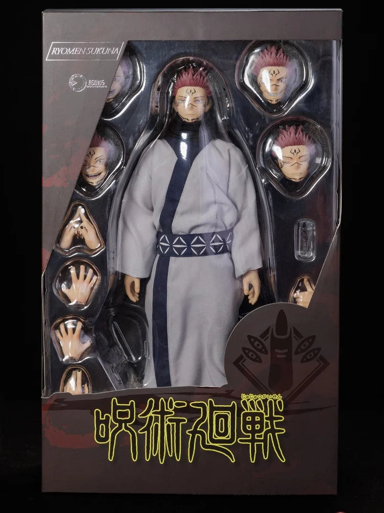 Original 1/6 Asmus Toys Ryomen Sukuna Action Figure Jujutsu Kaisen Jjks05a Standard Edition Luxury Edition Collectible Model