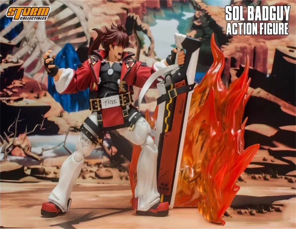 Storm Toys 1/12 Soldier ACSB01 ACSB01GN ACSB01BL Sol Badguy 6'' Action Figure Model Toy In Stock