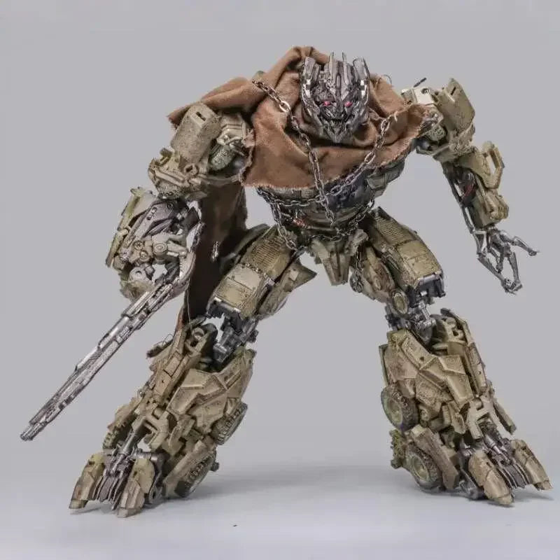 In Stock DP01V Oil Tank Via Upgraded Version Yellow Green Megatron Movie Version Collectible Model Decoration