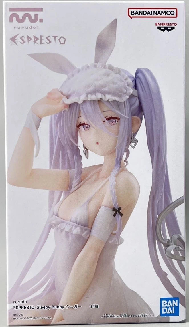 In stock BANDAI rurudo ESPRESTO Sleepy Bunny Su Jia Anime Action Figures Model Toy Collections Ornaments Gift