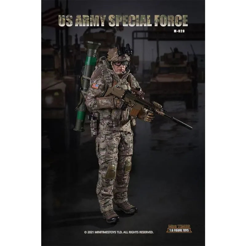 Mini Times Toys Original M028 1/6 Ratio of Troops US Army Special Forces Movable Finished Product Model Collectibles