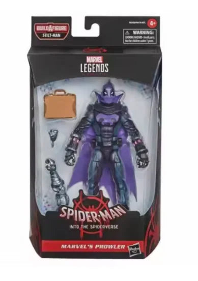 Original Hasbro Marvel Legends Series SPIDER-MAN INTO THE SPIDER-VERSE PROWLER Anime Figure Collection Model Toys