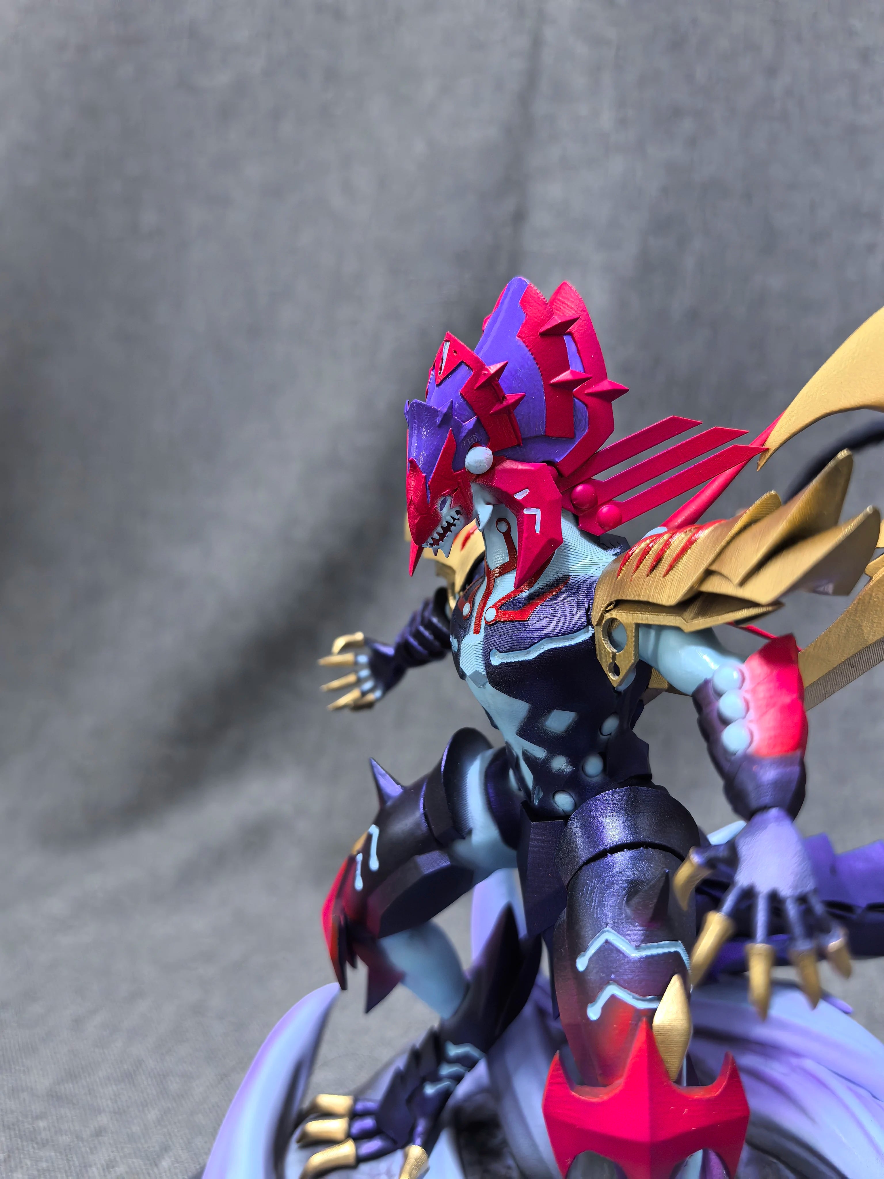25cm Galaxy Eyes Cipher Dragon Figure Yu Gi Oh ZEXAL Anime Figures Collectible Desktop Ornament Decorations Best Gifts for Boys