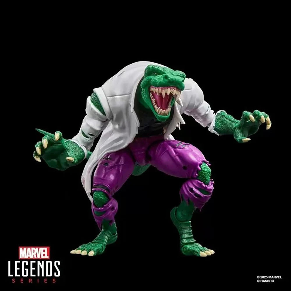 In-Stock Hasbro Marvel Legends Series Lizard (Spider-Man) 15cm Deluxe Anime Comic Action Figure Model Ornament Gift Toys