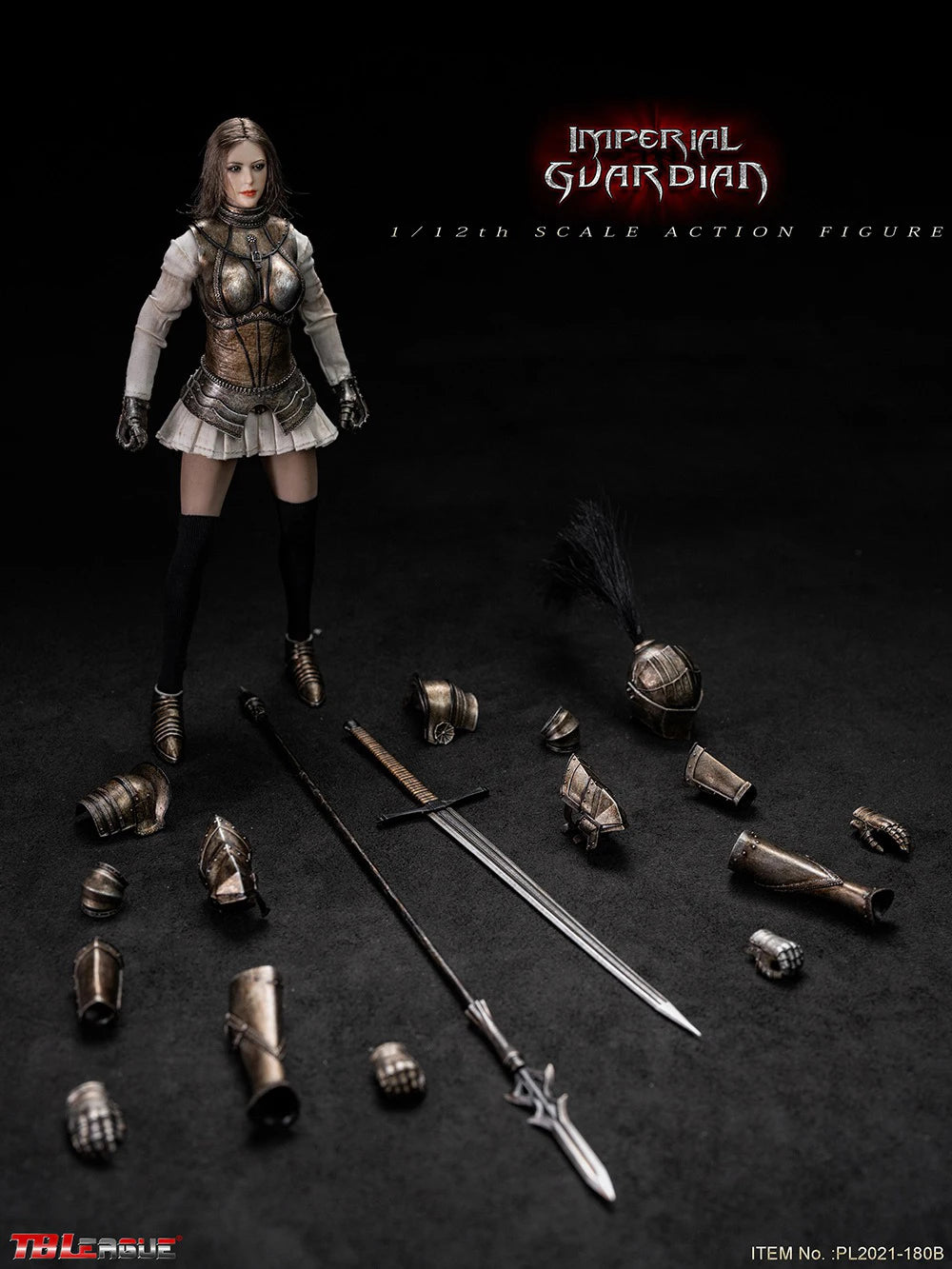 TBLeague PL2021-180 1/12 Scale Collectible Figure Female Imperial Guardian Full Set 6 Inches Women Soldier Action Figure Model