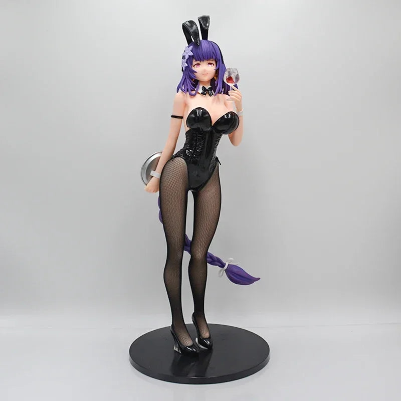 34cm Raiden Shogun Sexy Anime Girl Figure GK Beelzebul Yae Miko Action Figure Ningguang Figurine Collectible Model Doll Toy Gift