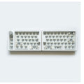 GMK70 Split Type Customized Gaming Mechanical Keyboard Kit Hot swappable Gasket Customized Ergonomic Keyboard Supports QMK/VIA