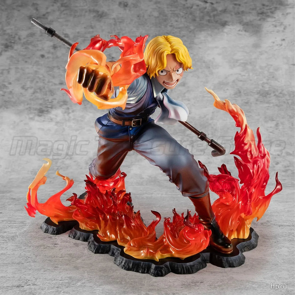 【MT】Original MegaHouse POP Limited Edition ONE PIECE Sabo Fire Fist Inheritance Figure Toy Collection Ornament