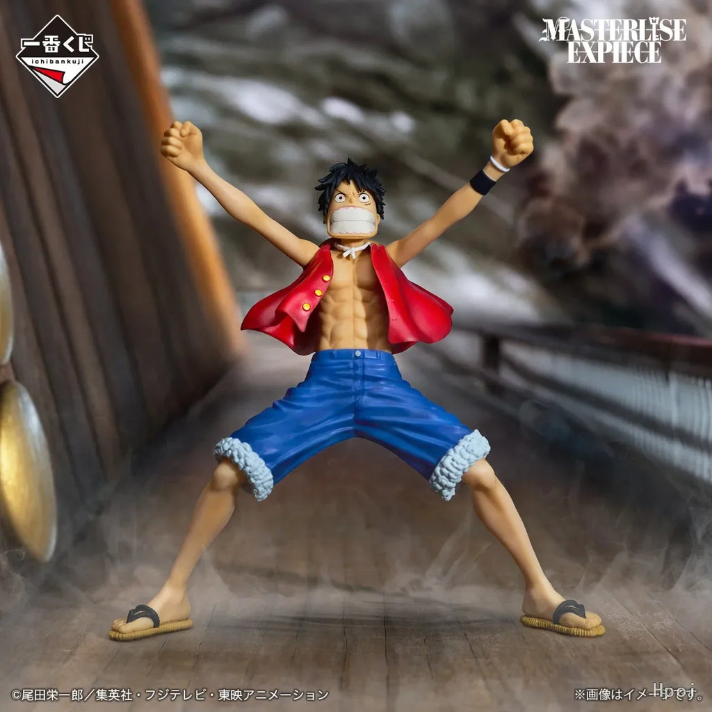 (На склад) Оригинални фигурки BANDAI Ichiban KUJI 【ONE PIECE】 Най-великата битка Роб Лучи Сър Крокодил Маймуна Д. Луфи Енел Аниме