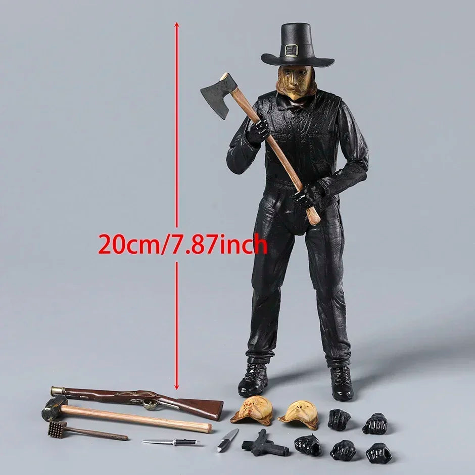 NECA Thanksgiving (2023) John Carver Ultimate Action Figure Toy Horror Halloween Gift