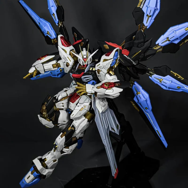 【НА НАЛИЧНОСТ】CHANGLONG 7701 Strike Freedom MGEX MG 1/100 Комплект за сглобяване на модел, аниме фигурка, колекционерска, персонализирана детска играчка, подарък