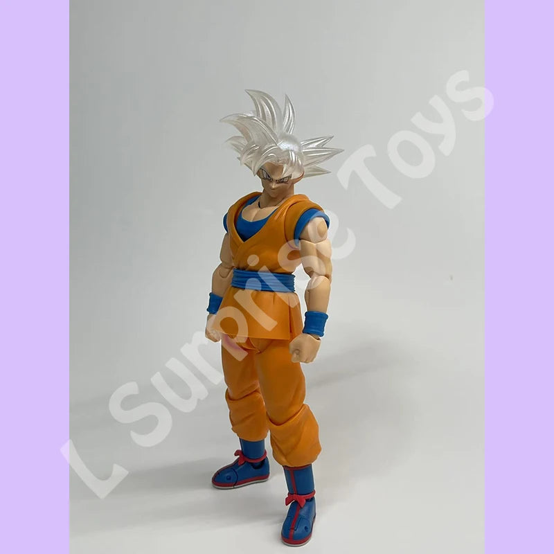 PT CUSTOM Dragon Ball Z Super Saiyan God Ultra Instinct Son Goku Head Accessories Head sculpt Anime Action Figures Toys Gifts